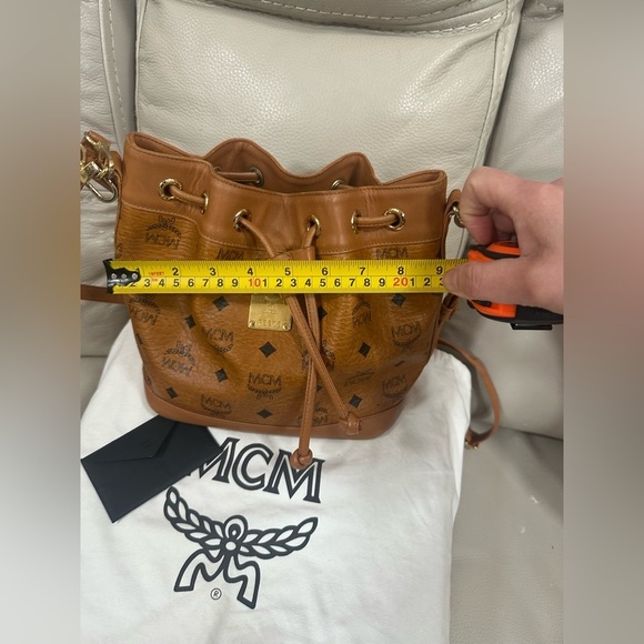 MCM cognac bucket purse - Picture 9 of 9